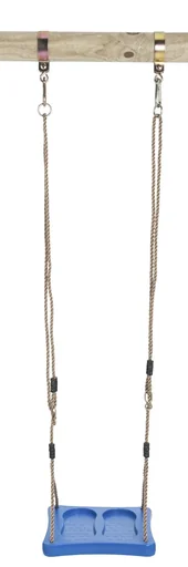 "Foot swing, swing board, standing swing plastic blue height adjustable image"