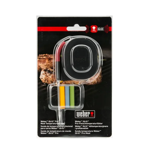 "Measuring probe for grilled food image"