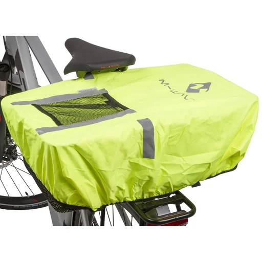 "Rain cover/rain cover neon yellow with reflective stripes image"