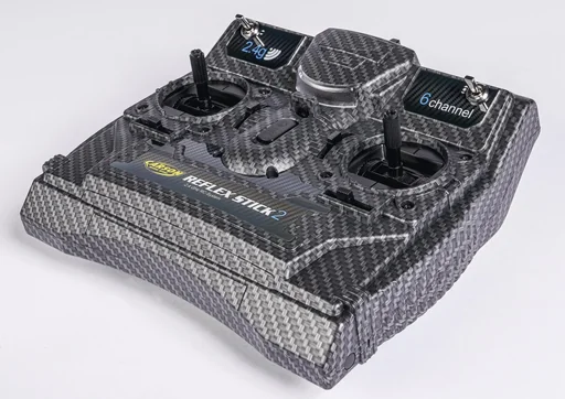 "Remote control Reflex Stick II 2.4 GHz 6 CH Carbon image"