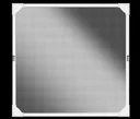 Fly screen magnetic frame with REFLECTION fabric, white, 100 x 120 cm