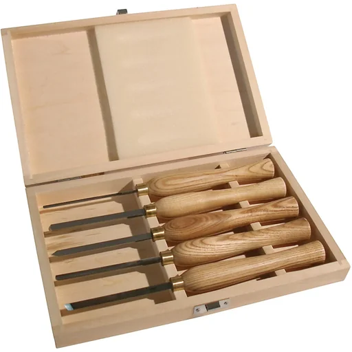 "HSS Woodturn milling cutter set 5-piece image"