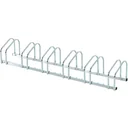 6-bike stand, bike stand, bicycle stand, galvanized steel