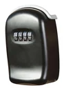 Key box with rotary combination lock, external dimensions 100 x 65 x 35 mm