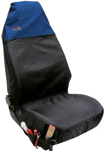 "Universal upholstery protector, blue/black, 1 piece image"