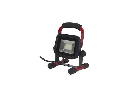 "LED construction spotlight, 1200 lumens, 15 watts, 5000K, 2m cable image"