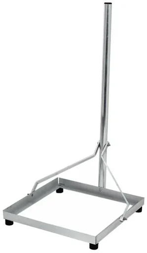 "Balcony stand aluminum 50 x 50 cm image"
