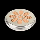 Citronella Spirals in Zinc Brenner