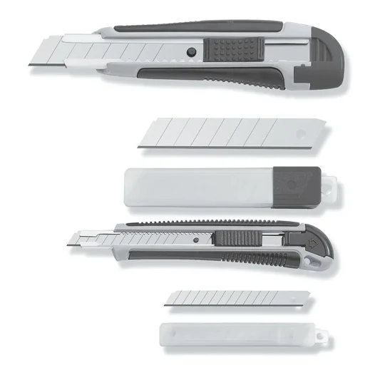 "Snap-off knife set, 12 pieces image"
