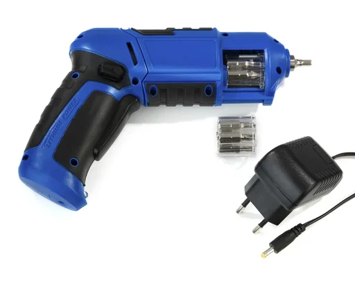 "Cordless screwdriver 3.6 Volt Li-Ion with revolver magazine image"