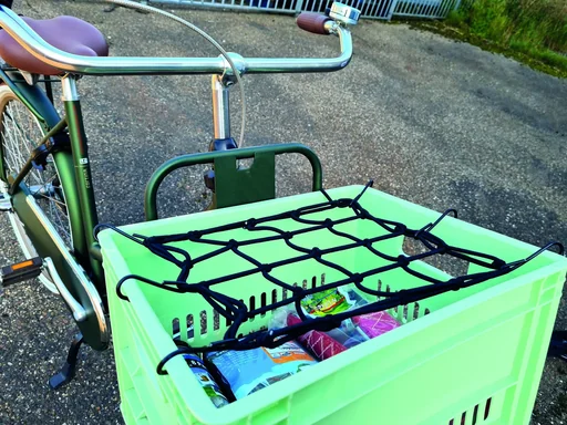 "Bicycle luggage net 50 x 30 cm image"