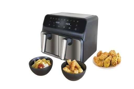 "Hot air fryer double chamber Twin Zone image"