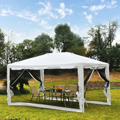 "Pavilion party tent with side walls 4x3m image"