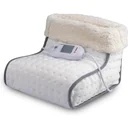 Electric Foot Warmer - 3 Heat Settings - Washable Inner Sleeve - 100W - White