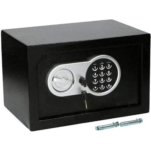 "Electronic safe - steel - 20 x 19.5 x 30.5 cm image"