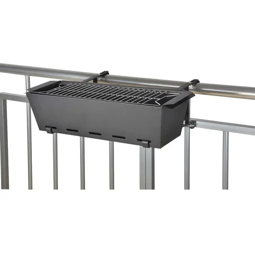 "Esschert Design Balcony Grill Black BL096 image"