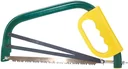 Hand hacksaw, 390 mm with 3 saw blades