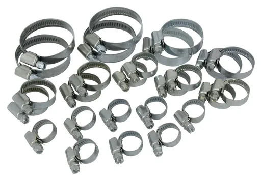 "Hose clamp set (W1), 26 pieces image"