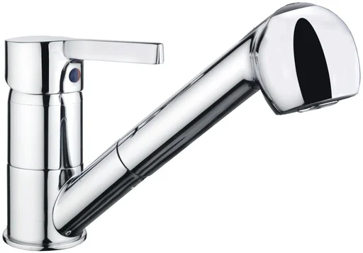 "SKAGEN single-lever sink mixer with shower, chrome image"