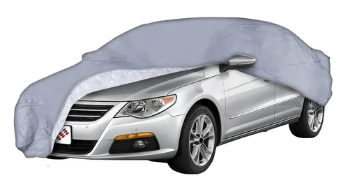 "All-weather car cover - Size 4 - 435x176x160cm - PVC coated image"