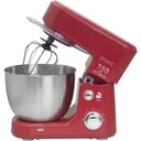 Food processor - 6 speeds - stainless steel - 4 liters - 1000W - red