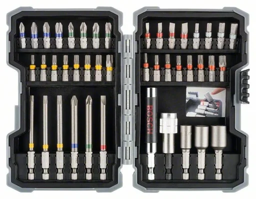 "Screw bits and socket wrench set, 43 pieces image"