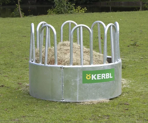 "Round hay rack with 8 feeding places image"