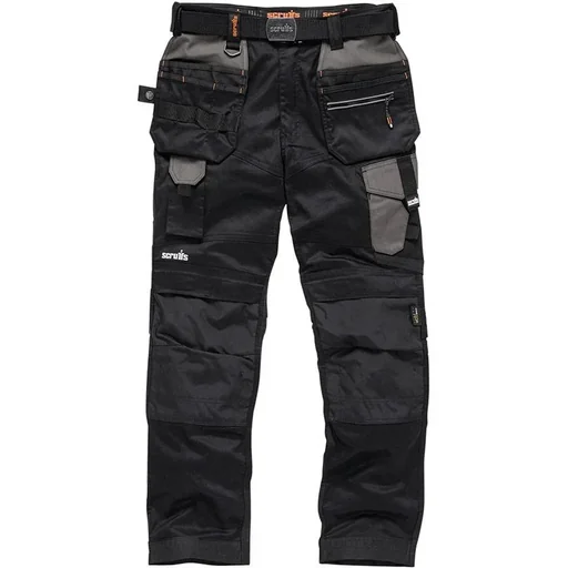 "Pro Flex work trousers, black 32S image"