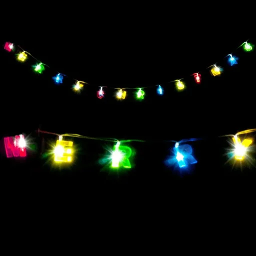 "Christmas lights - Christmas tree lights - LED party lights - Merry Christmas image"