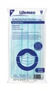3-ply face mask, pack of 10, blue