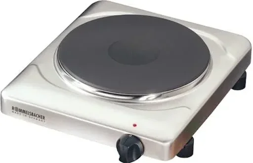 "Single hotplate THS 2022/E stainless steel, for pots up to 220 mm diameter, 2000W image"