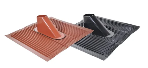 "Aluminum roof tiles for antenna mast red image"