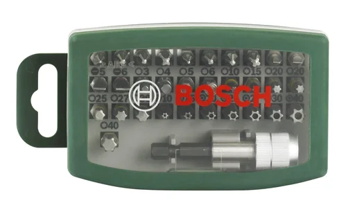 "PROMOLINE screwdriver bit set, 32 pieces image"