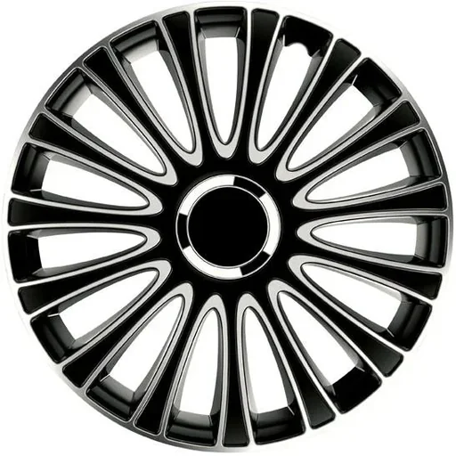 "Radblendenset LeMans Pro Silver Black 13inch image"