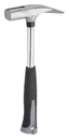 Roofing hammer with steel tube and PVC handle
