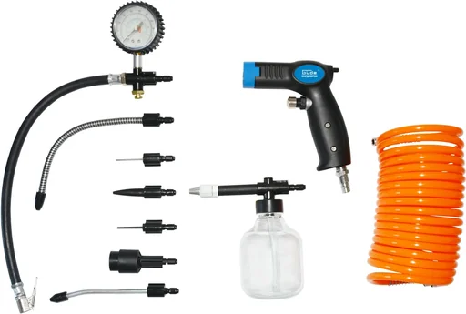 "Compressed air set, 10 pieces image"