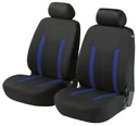 Car front seat cover "Hastings ZIPP IT", 2 front seat covers each 2-piece, 2 headrest covers