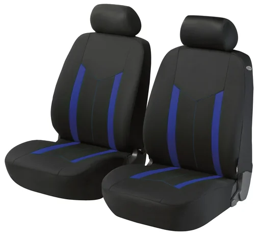 "Car front seat cover "Hastings ZIPP IT", 2 front seat covers each 2-piece, 2 headrest covers image"