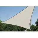 Triangle shade cloth / sun sail - 3.6 x 3.6 x 3.6m - Cream