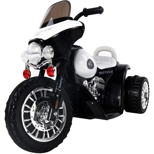 "Electric motorcycle children's motorcycle black and white image"