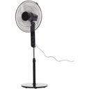 Pedestal fan with remote control