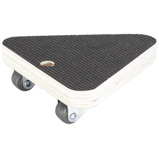 "Transport aid MM 1314, 14 x 14 x 14 x 4.5 mm, soft castors Ø 20 mm, multiplex board Maxigrip FSC®, load capacity 100 kg image"