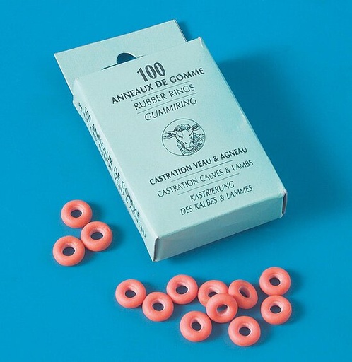 "Rubber rings for collet image"