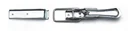 Toggle fastener with counterpart, galvanized