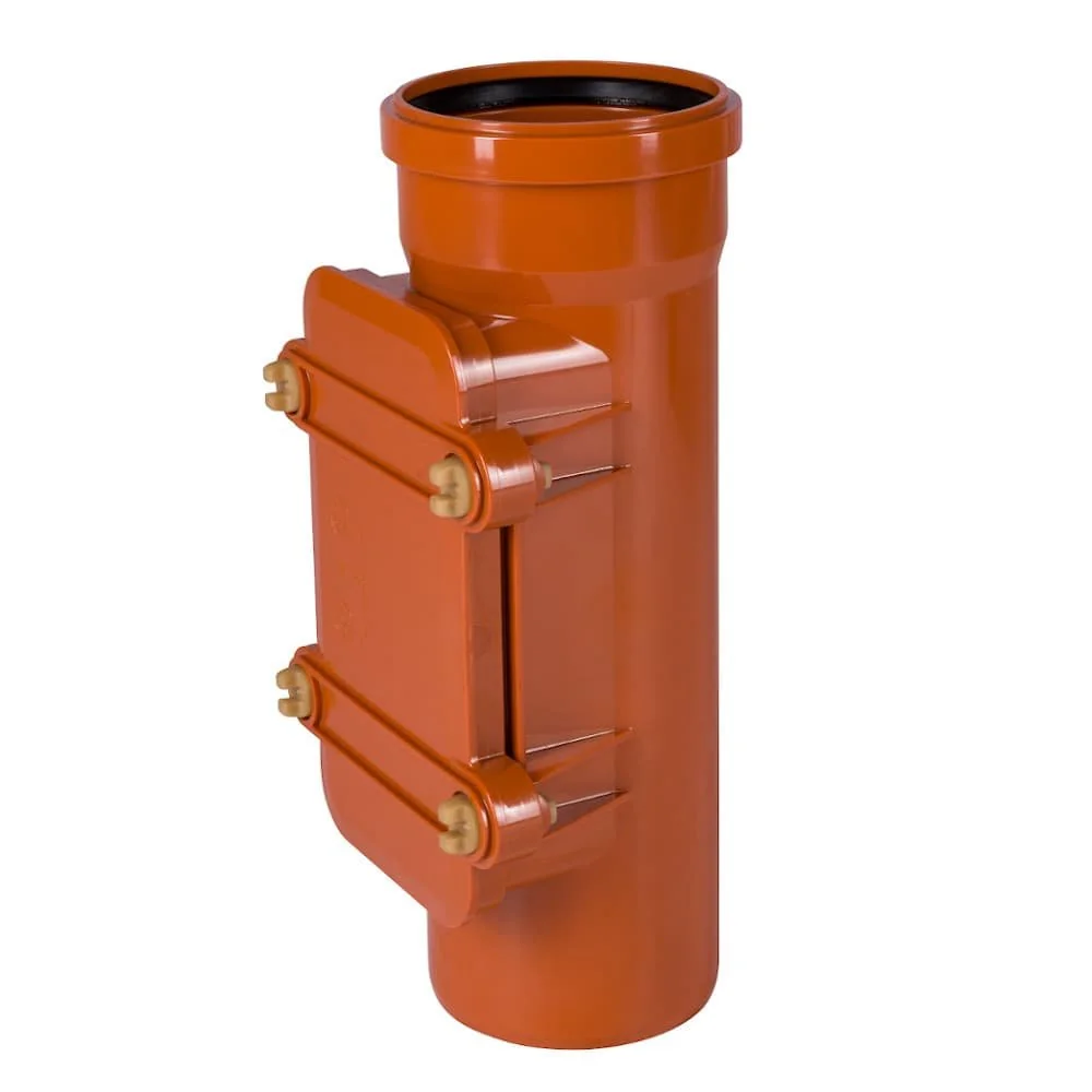 "Rura KG DN 110 z czyszczakiem, Rura Kanalizacyjna PVC image"
