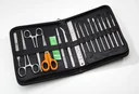 17-piece precision tool set for hobbyists in a zippered case (100% polyamide)