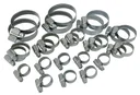 Hose clamp set 26-piece, galvanized W1