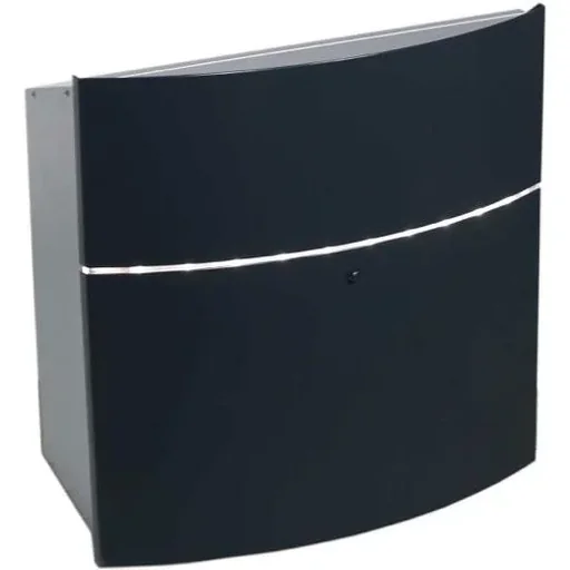 "Mailbox SP12-4 anthracite with LED image"