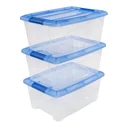 “Clear NTB-15” storage box, set of 3
