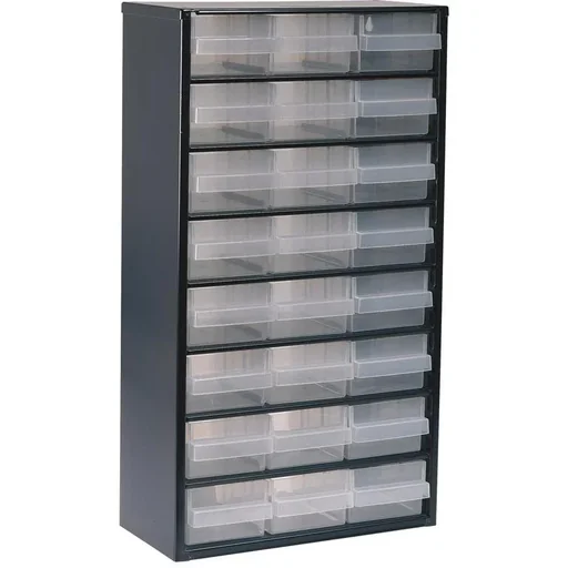 "Raaco drawer cabinet with 24 drawers, type 150-02 image"